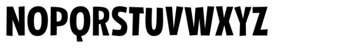 Chunky Sans Medium Font UPPERCASE