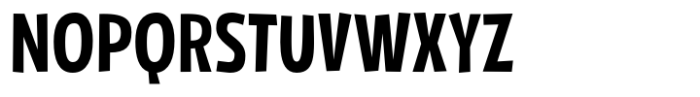 Chunky Sans Regular Font UPPERCASE