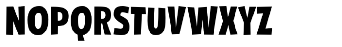 Chunky Sans Semi Bold Font UPPERCASE