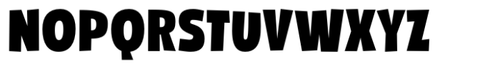 Chunky Sans Ultra Font UPPERCASE