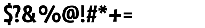 Chunky Sans Variable Font OTHER CHARS