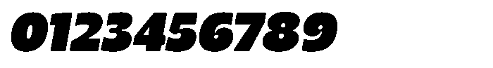 Chunky Sundae Slant Rounded Regular Font OTHER CHARS