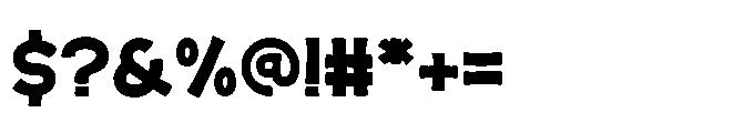 Chuoko Tern Font OTHER CHARS