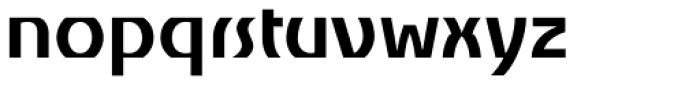 Churchward Alien Bold Font LOWERCASE