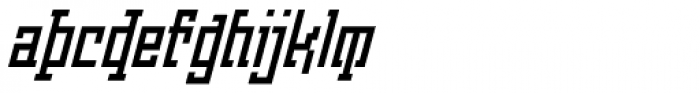 Churchward Asia Italic Font LOWERCASE