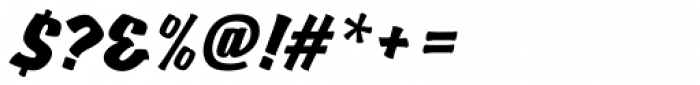 Churchward Brush D Italic Font OTHER CHARS