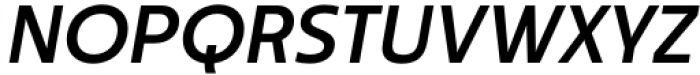 Churchward Typestyle Oblique Font UPPERCASE