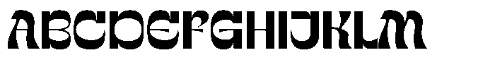Chuten Font UPPERCASE
