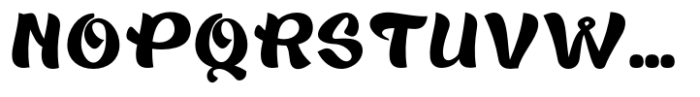 Chyari Font UPPERCASE