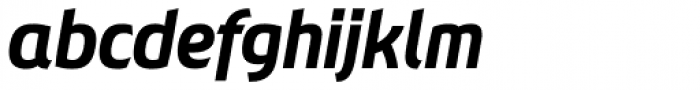Chypre Cond Black Italic Font LOWERCASE