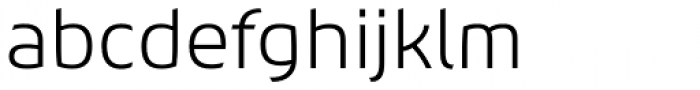 Chypre Ext Light Font LOWERCASE