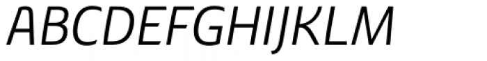 Chypre Ext Regular Italic Font UPPERCASE
