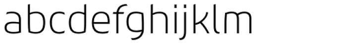 Chypre Ext Thin Font LOWERCASE