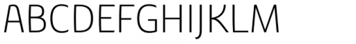 Chypre Norm Thin Font UPPERCASE
