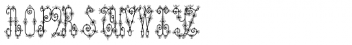 Chyrllene Ornamental Font LOWERCASE
