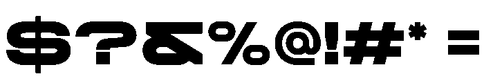 CHANEY UltraExtended Font OTHER CHARS
