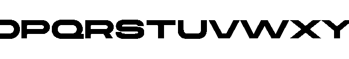 CHANEY UltraExtended Font LOWERCASE