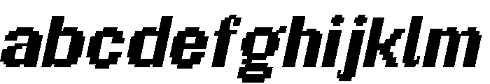 Chalmers Bricked Slanted FONT