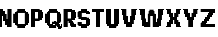 Chalmers Bricked Font UPPERCASE