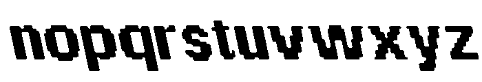 Chalmers Cobbled Backslanted Font LOWERCASE