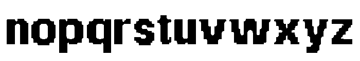 Chalmers Pinched Font LOWERCASE