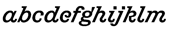 Chantier Italic FONT
