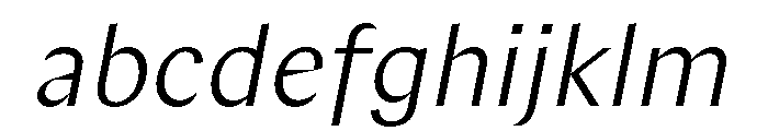 Chap LightItalic FONT