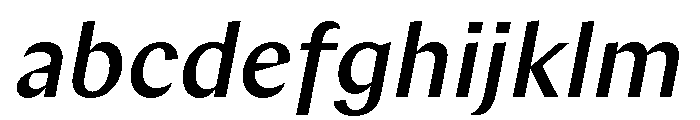 Chap MediumItalic FONT