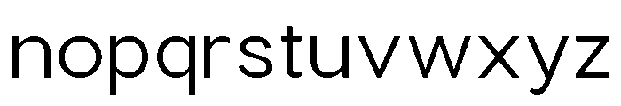 Charlevoix Light Font LOWERCASE
