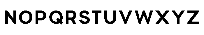 Charlevoix Semibold Font UPPERCASE