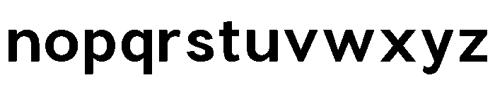 Charlevoix Semibold Font LOWERCASE