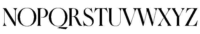 Charlottenburg Choices Font UPPERCASE