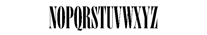 Charlottenburg Choices Font LOWERCASE