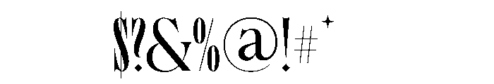 Charlottenburg Circles Font OTHER CHARS