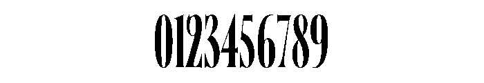 Charlottenburg Compressed Font OTHER CHARS