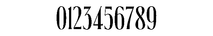 ChateauGrande Condensed Font OTHER CHARS