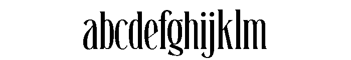 ChateauGrande Condensed FONT