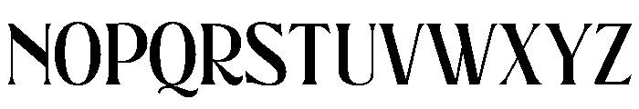 ChateauGrande Normal Font UPPERCASE