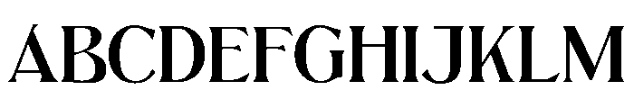 ChateauGrande SemiExpanded Font UPPERCASE