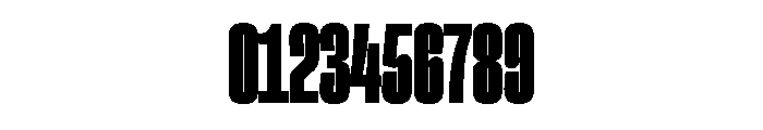 ChauffeurCompressed Black Font OTHER CHARS