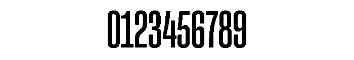 ChauffeurCompressed Medium Font OTHER CHARS