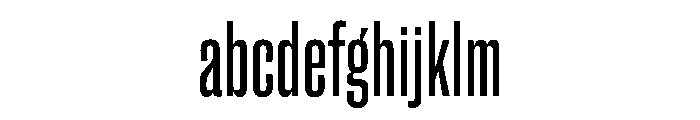 ChauffeurCompressed Regular FONT