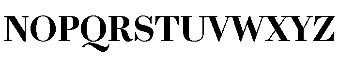 Chiswick Deck Bold Font UPPERCASE