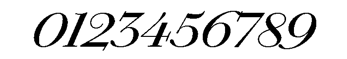 Chiswick Deck Regular Italic Font OTHER CHARS