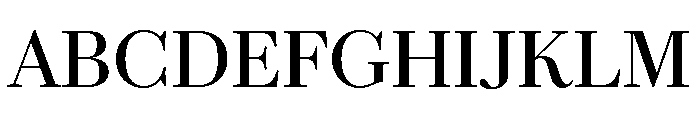 Chiswick Deck Regular Font UPPERCASE