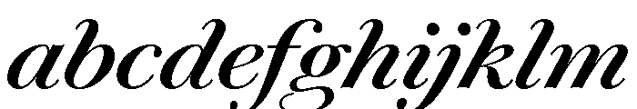 Chiswick Deck Semibold Italic FONT