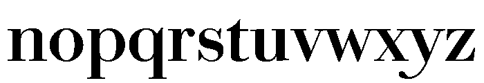 Chiswick Deck Semibold Font LOWERCASE