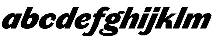 Chiswick Grotesque Black Italic FONT