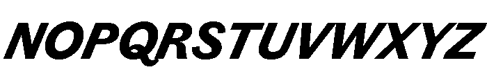 Chiswick Grotesque Bold Italic Font UPPERCASE