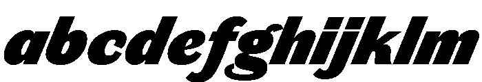 Chiswick Grotesque Fat Italic FONT